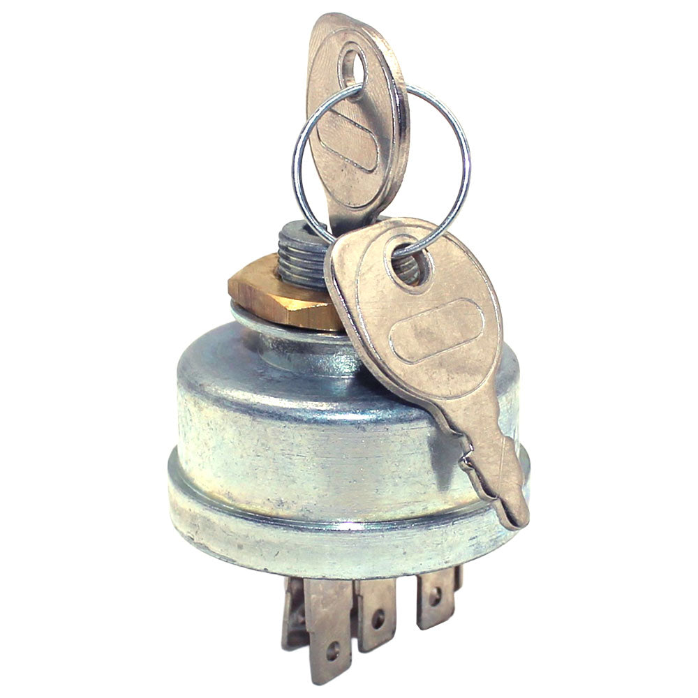 IGNITION STARTER KEY SWITCH w/ 2 Keys Fits Cub Cadet Troy-Bilt 725-1717 925-1717