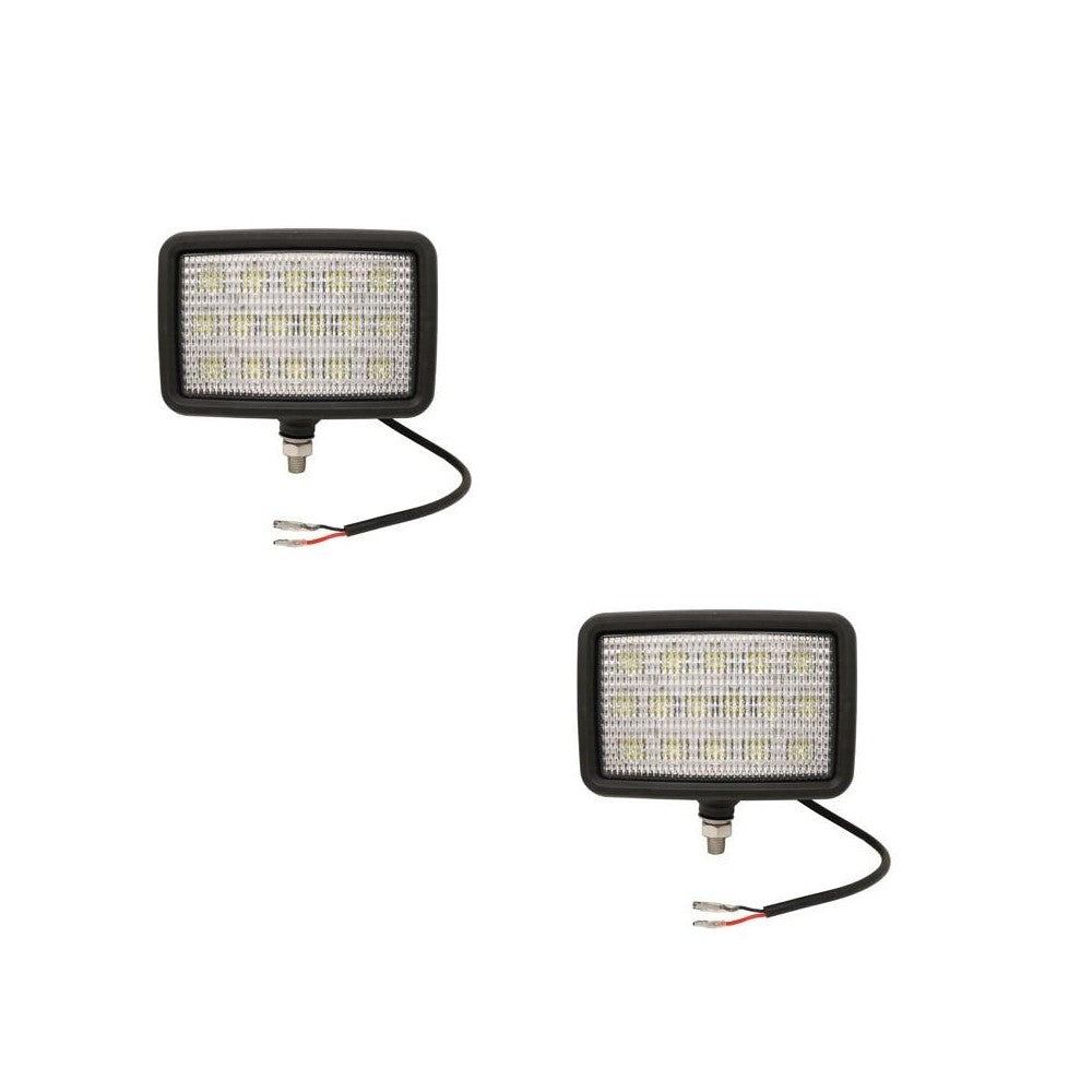 (2) LED Work Lamps 4326800 Fits John Deere Excavator Models 350D 870P 595D 75C