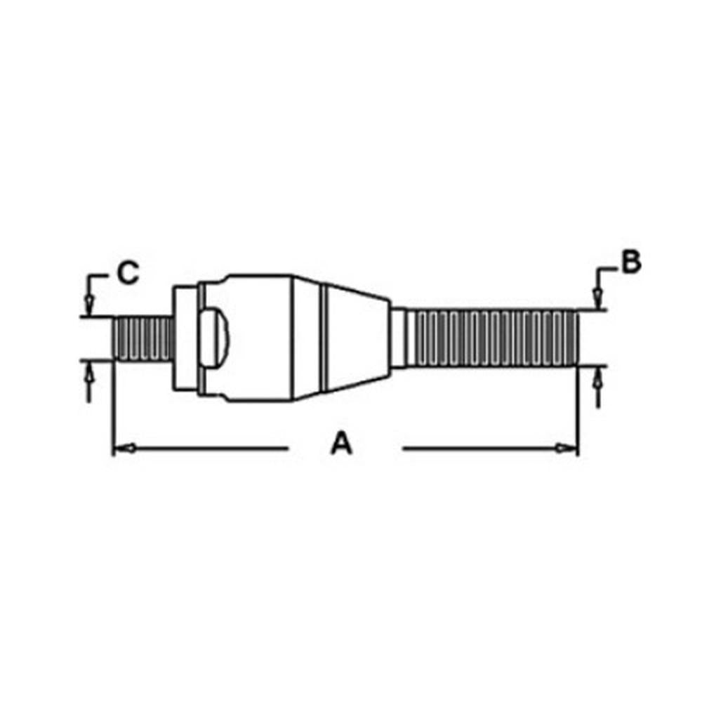 S.63257 Steering Joint, Length: 202mm Fits Deutz-Fahr