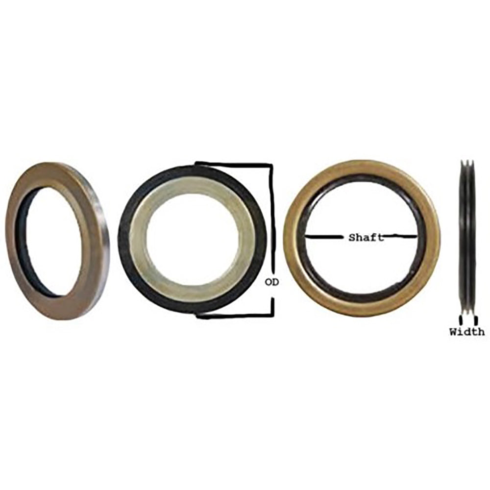 Rear Axle (Inner) Oil Seal Fits Massey Ferguson TO30 & TO20 Tractors 195555M1