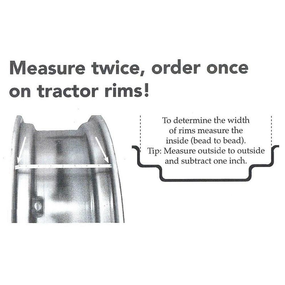231520 3" X 15" Front Wheel Rim 5 Lug Fits Allis Chalmers B C CA D10 D12
