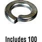 455-08000-100-JN J&N Electrical Products Washer, Lock, Split