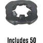 455-10003-50-JN J&N Electrical Products Washer, Lock, Star