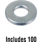 456-19001-100-JN J&N Electrical Products Washer, Flat