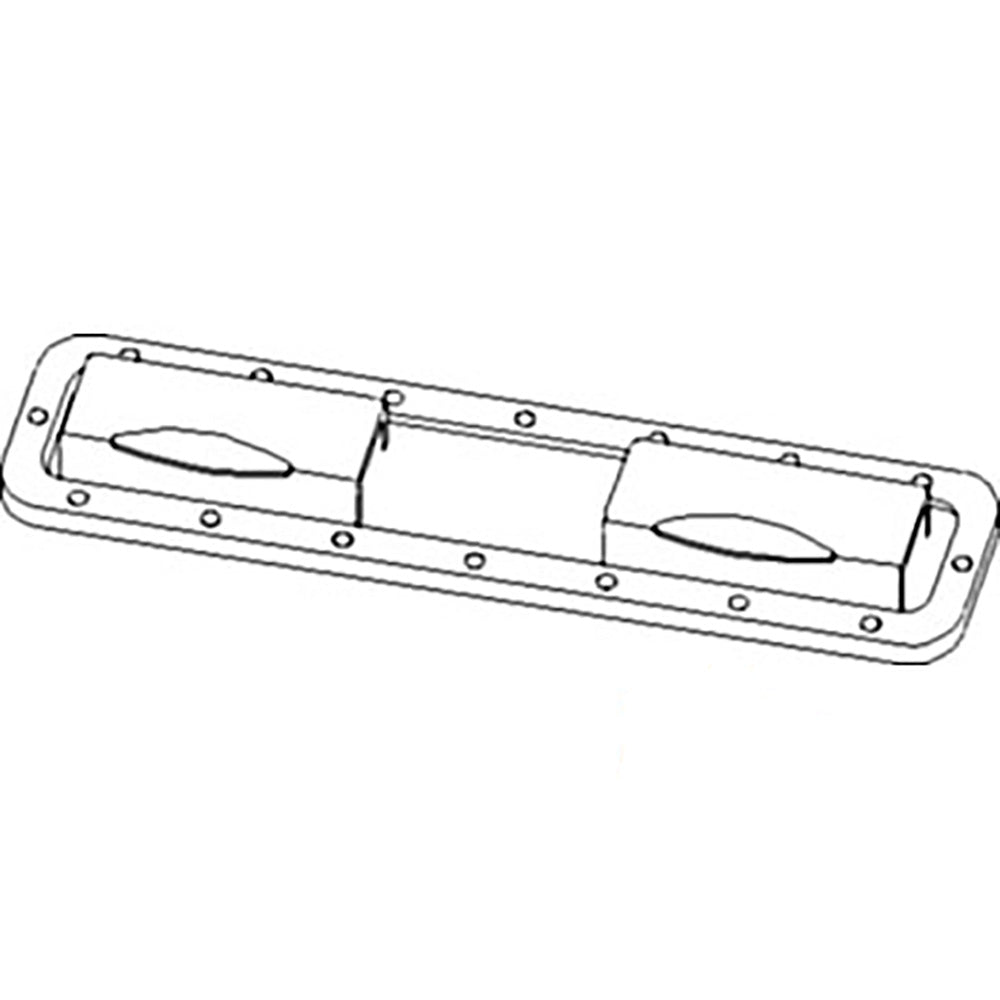Water Jacket Plate Fits International Replaces 46125DA