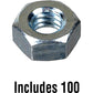 462-19005-100-JN J&N Electrical Products Nut, Hex