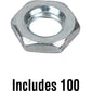 462-25003-100-JN J&N Electrical Products Nut, Hex