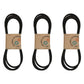 Set of (3) Blade Drive Belts Fits Scag Sabre Tooth Tiger 61-inch SMST61 SMST61A