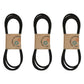 Qty 3: Blade Drive Belt 
 Fits Scag Replaces 481558 Made with Aramid