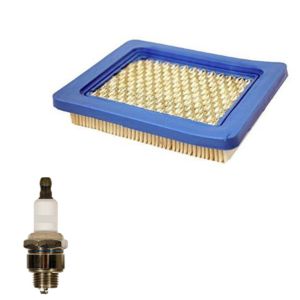 Air Filter & Spark Plug Kit Fits Briggs and Stratton Fits Toro 491588 491588s RJ