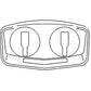 506262M1 Headlamp Lamp Housing Fits Massey Ferguson 30 135 150 165 175 180