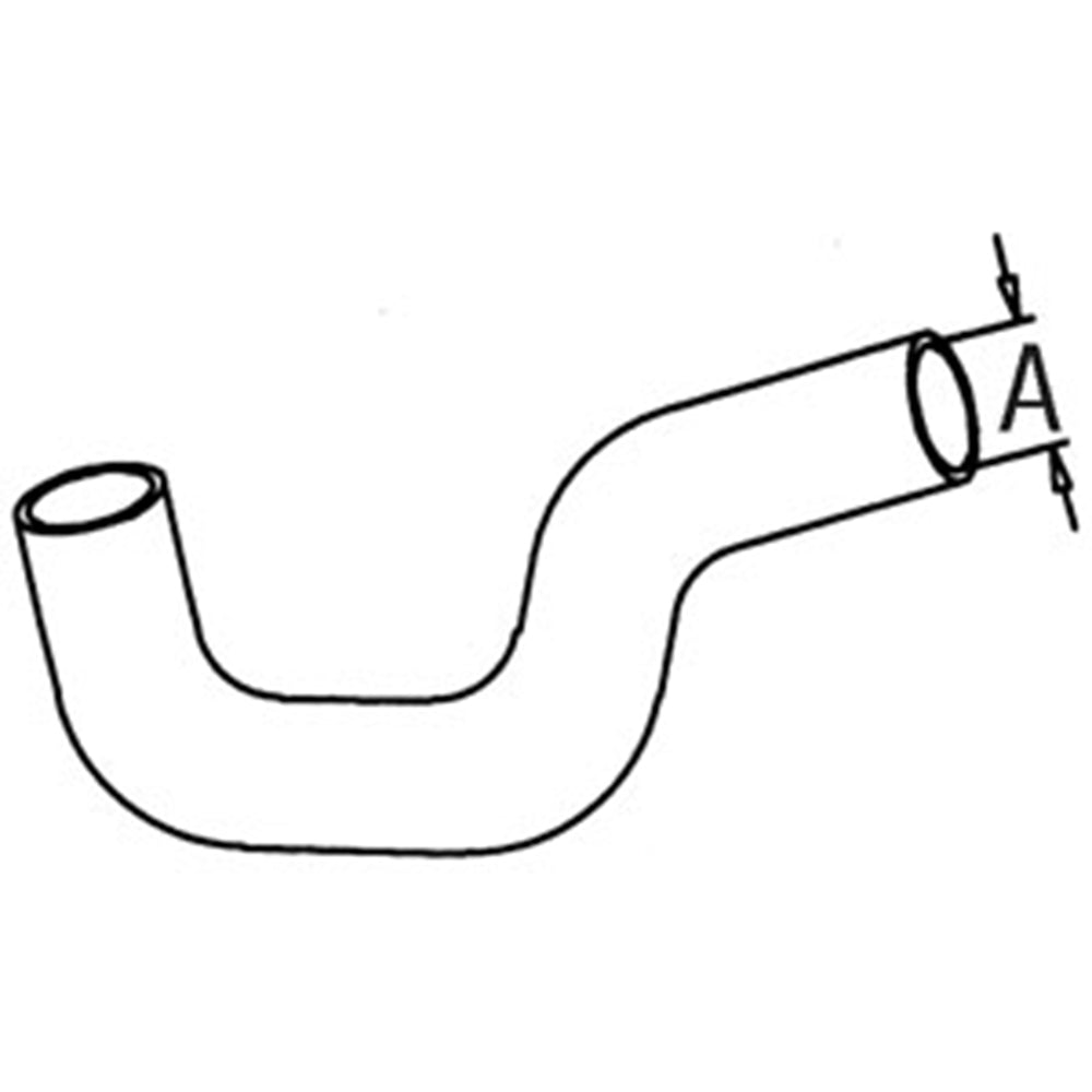 Bottom Radiator Hose Fits Massey Ferguson Replaces 506378M1