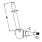 RH / LH Spindle Fits Massey Ferguson Replaces 194391M91
