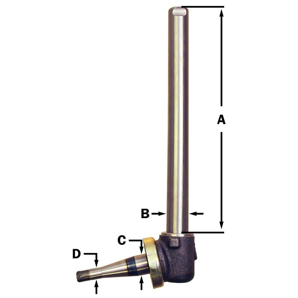 508572M92 One (1) Spindle RH or LH Side Fits Massey Ferguson 165, 175, 180
