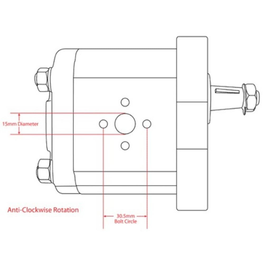 Hydraulic Pump Fits Ford/New Holland Replaces 5179714