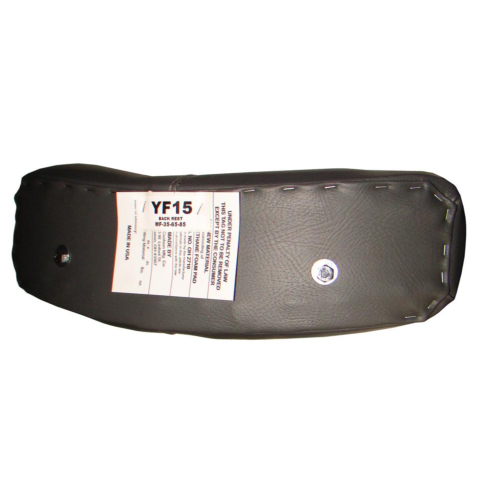 Seat Backrest with Red Trim Fits Massey Ferguson Replaces 181316M92-BACKREST