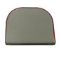 Seat Cushion Vinyl Gray Red Trim Fits Massey Ferguson 35 40 40 50 30 135 150 65