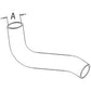 515224M1 Bottom Radiator Hose Fits Massey Ferguson MF Tractor 165 175 1.625" ID