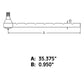 Tie Rod 5178378 Fits Ford New Holland 4835 5635 6635 7635 Tl100 Tl70 Tl80 Tl90