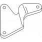 518503M1 Fits Massey Ferguson Tractor Alternator Front Support Bracket 135 2