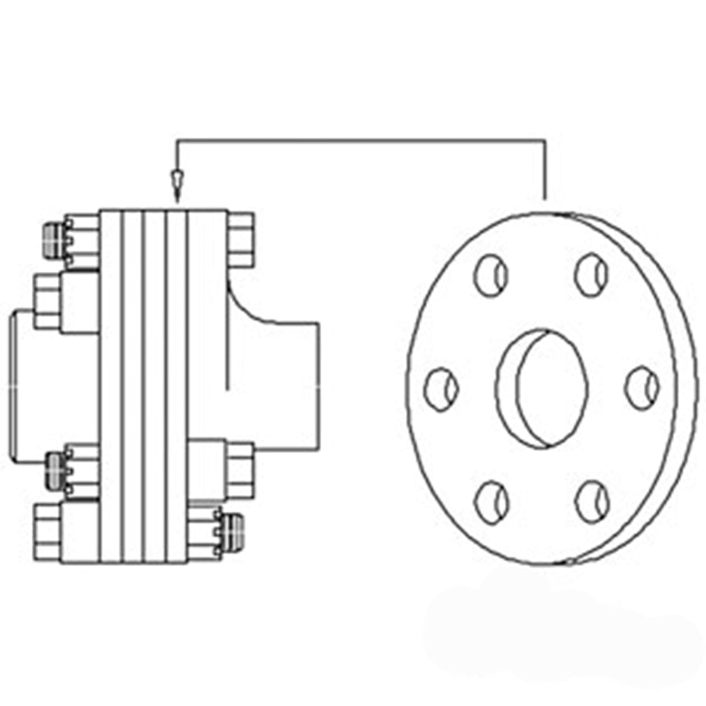 6" OD Torsion Disc Fits Universal Products Replaces 20438SW