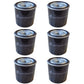 Qty 6: Oil Filter Fits John Deere Replaces AM-101207