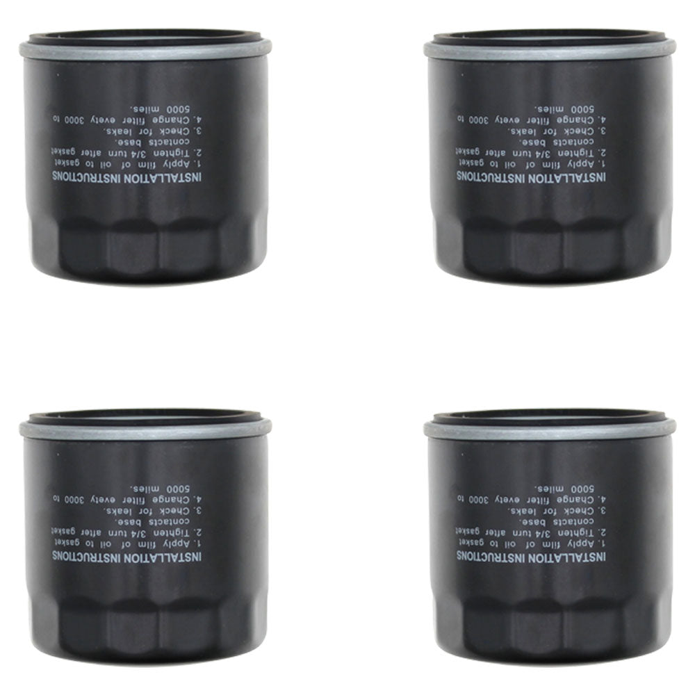 Qty 4: Oil Filter Fits Husqvarna Replaces 531307392