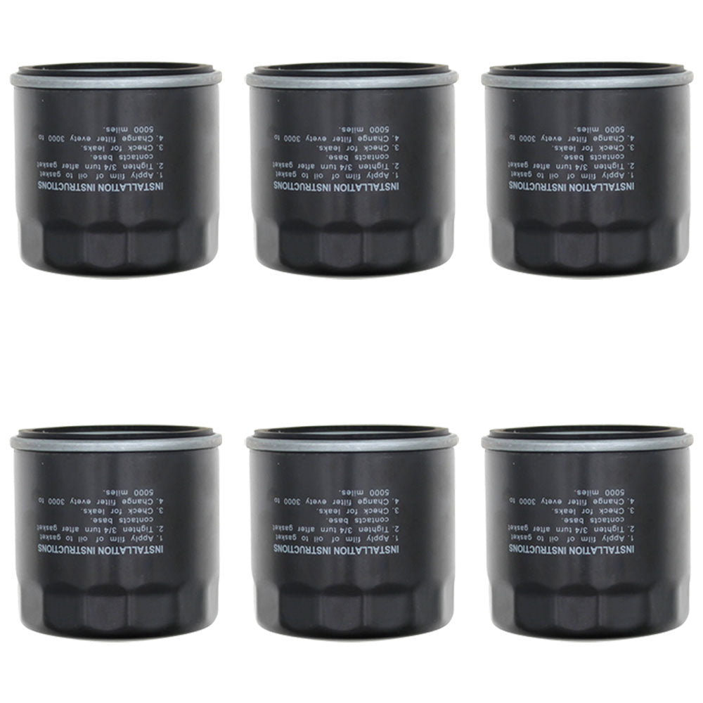 6PK Oil Filter For Onan 122-0645 and 1220645