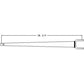 521488M92 Radius Rod Assembly Fits Massey Ferguson: 20, TO35, 135, 235