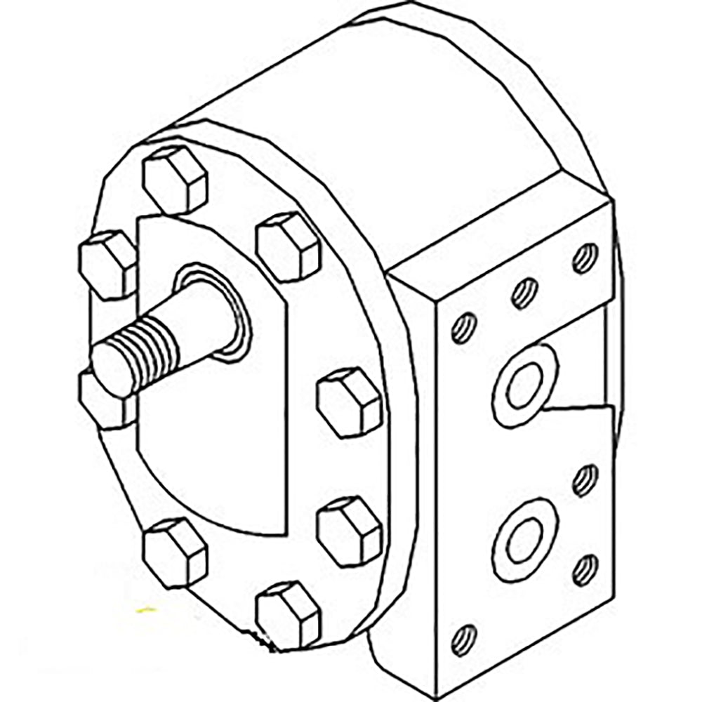 527397R93 Hydraulic Pump Fits Case IH Models: 1066 1206 1256 1456 1466
