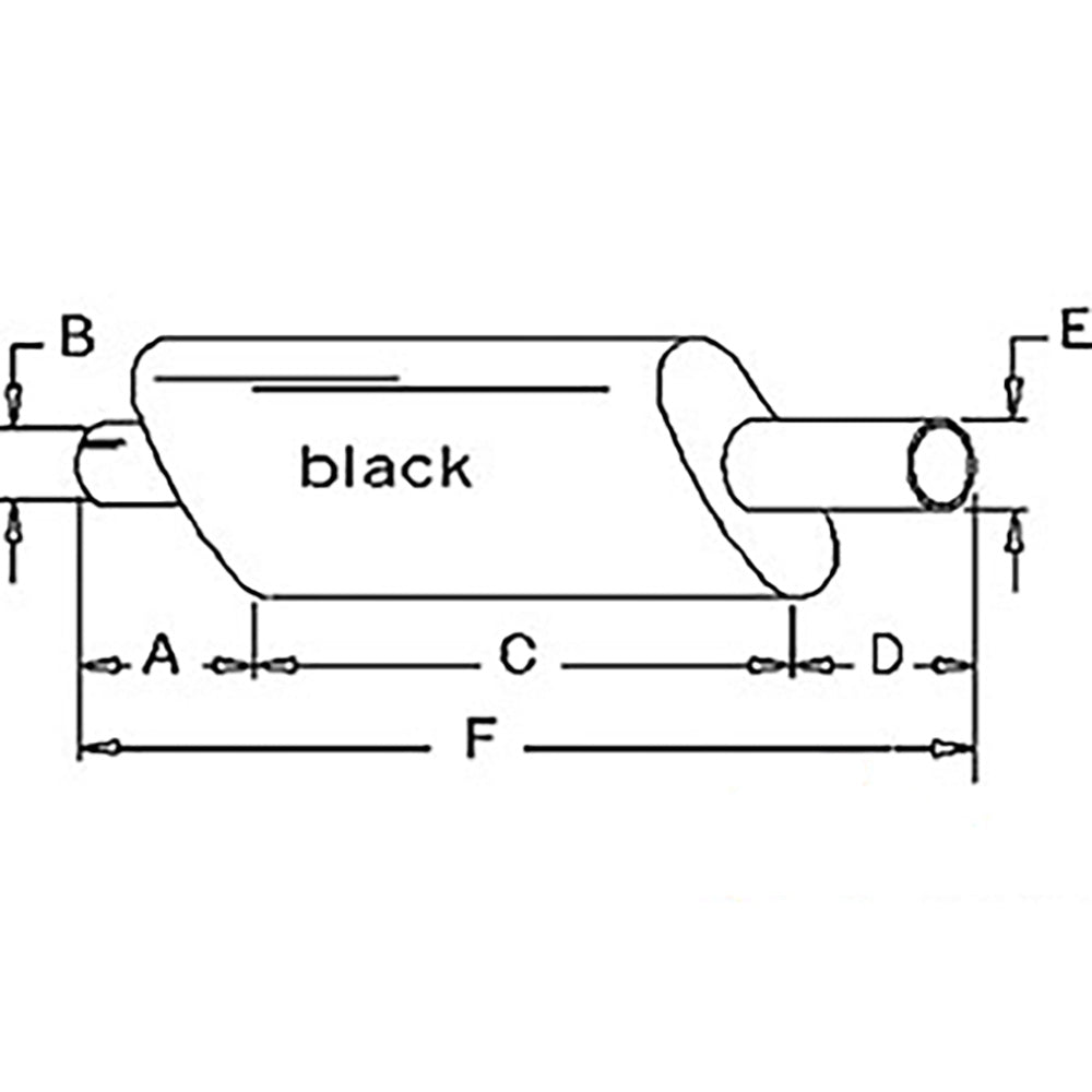530577R1 Muffler Fits International 1026 1206 1256 1456 Tractors