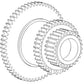 Cluster Gear Fits International 1480 Fits Case IH 1660 1680 2166 2188 2366 2388
