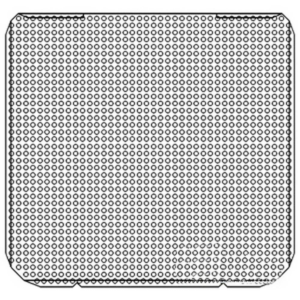 531233R2: Grille Screen (x1) Fits Case 1566 1568 1586 766 786 886 966 986