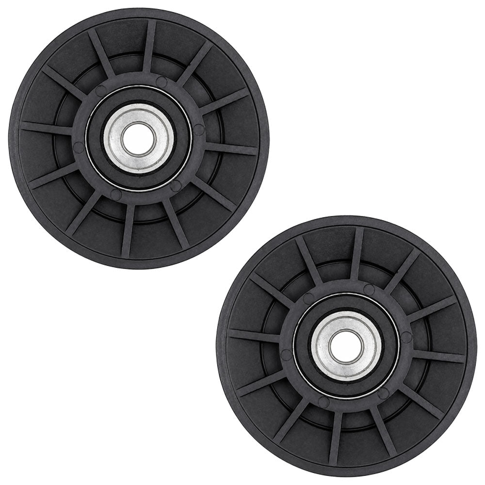 2PK Mower Composite V-Idler Pulley Fits Poulan Fits Husqvarna 194326