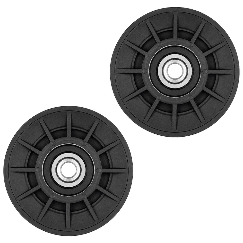2PK Mower Composite V-Idler Pulley Fits Poulan Fits Husqvarna 194326