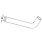 532676R1 New Lower Radiator Hose Fits Case-IH Tractor Model 766 2" ID