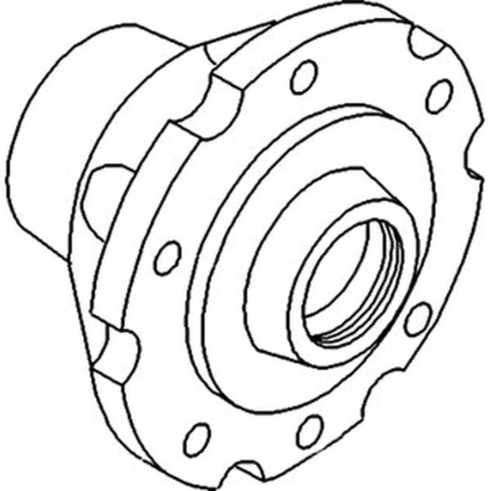 Wheel Hub Fits Massey Ferguson Replaces 532781M91