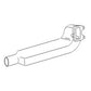 533446M2 Exhaust Manifold Elbow Fits Massey Ferguson 50D 275 265 255 50C
