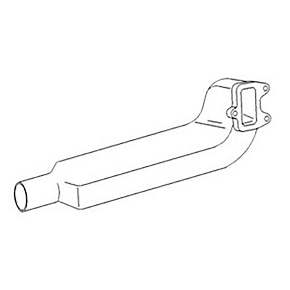 Vertical Exhaust Elbow Fits Massey Ferguson Replaces 533446M2