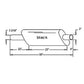 Muffler Fits 766 966 Hydro 100 534545R1 534545R4 534545R4-A
