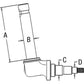Spindle - RH/LH Fits International 2400A 454 484 464 536061R2