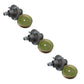 3 Pack Deck Spindle w/Pulley Fits Husqvarna TS 342 MZ 5225 539112170 532153535
