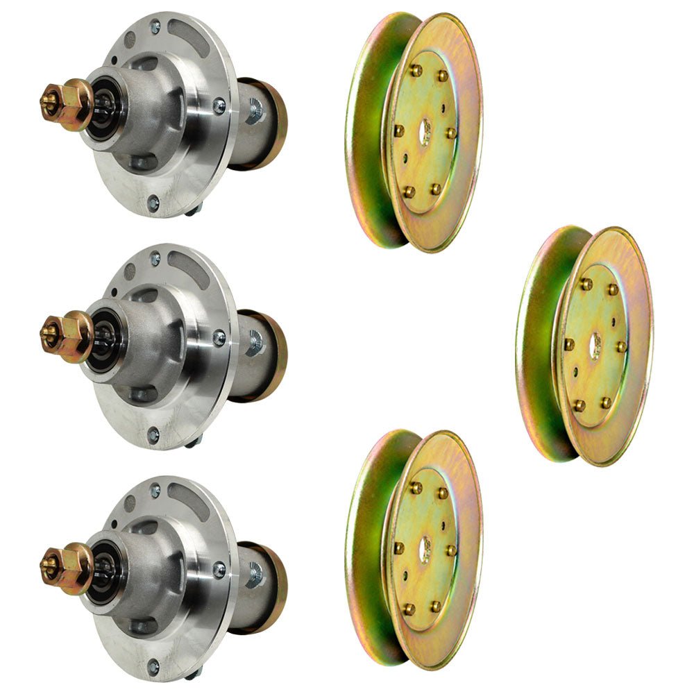 Deck Spindle Fits Husqvarna 48 52 61 Inch Deck 539112170 532173436 3 Pack