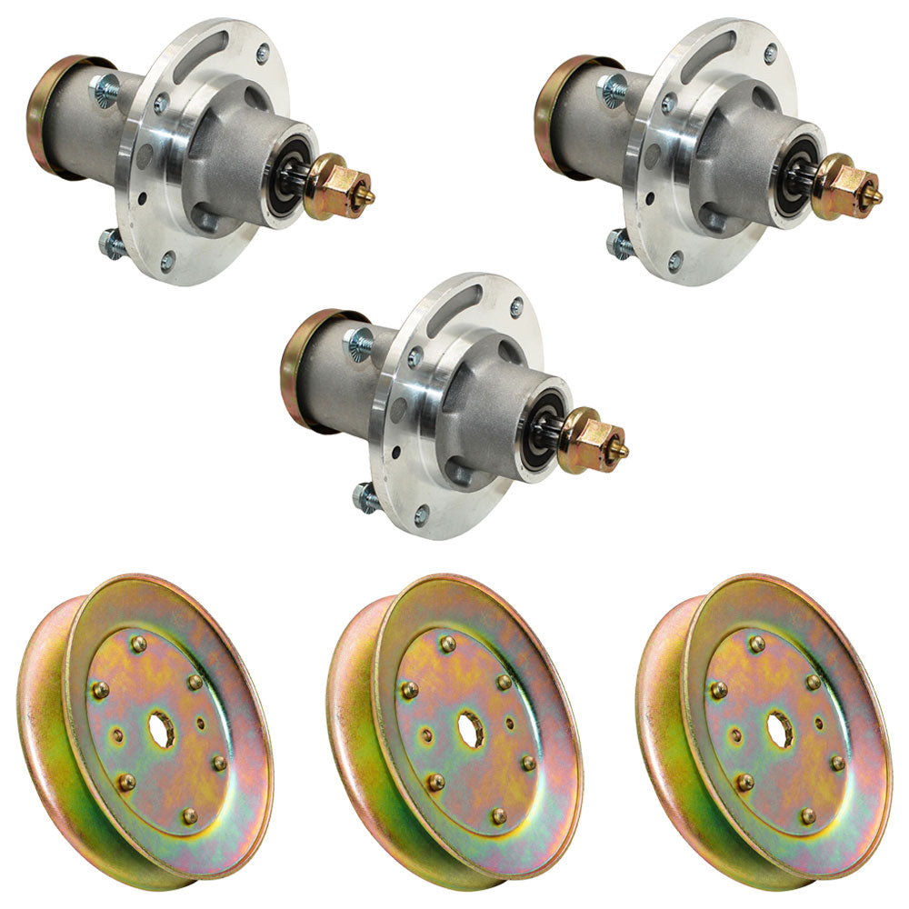 Deck Spindle Fits Husqvarna 48 52 61 Inch Deck 539112170 532173436 3 Pack