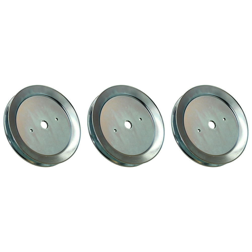 Set Of Three 6" OD Spindle Pulleys 539113300 For Dixon Zero Turns Ram 61 Ultra