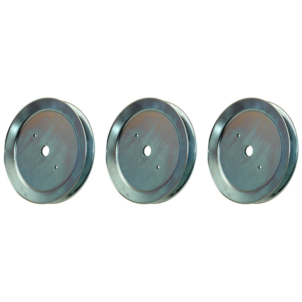 Qty 3: Spindle Pulleys Fits Husqvarna Replaces 539113300
