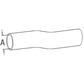 Upper Radiator Hose Fits Massey Ferguson Replaces 539808M2