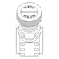 E-54207DB Ignition Switch Fits Case IH Tractor(s): C, B, A, Super MTA, Super