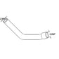 Radiator Hose Upper Fits International 3388 1460 3588 3788 Fits Case IH 1660