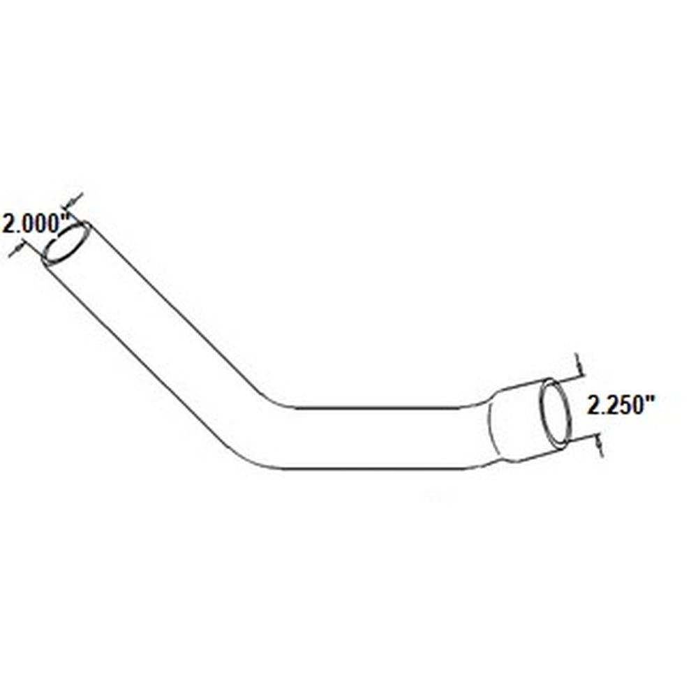 Radiator Hose Upper Fits International 3388 1460 3588 3788 Fits Case IH 1660